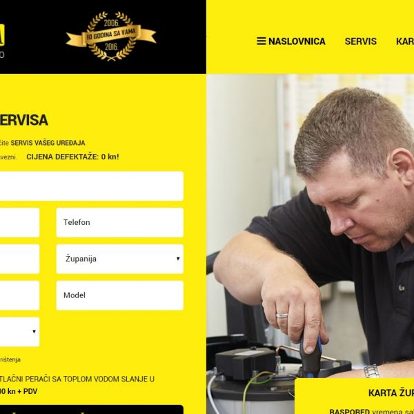 ONLINE NARUDŽBA SERVISA!!